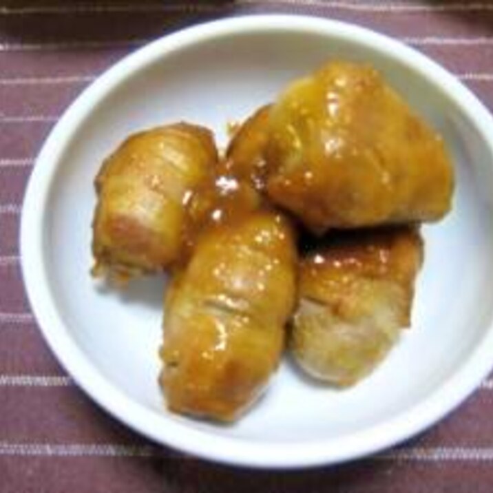 ”えびいも”の肉巻き・・・クリーミィです。